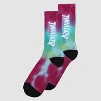 在飛比找蝦皮購物優惠-【QUEST】現貨 THRASHER TIE DYE SOC