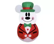 NEW Disney 3.5 ft LED Mickey Mouse Snowman Holiday Suit Airblown Inflatable