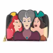 Loungefly Disney Cinderella (1950) Step Mother & Sisters Zip Purse Wallet