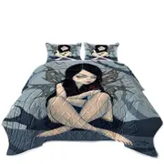 Nothing Left to Dream Melancholy Crying Fairy Coverlet