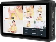 SPROLINK MC-4K Pro (Batteries Included) 4K Touch Screen Virtual Multi-Camera Video Switcher, Supports up to 4 Cutouts, Horizontal and Vertical Switch for Live Streaming, Interviews, Education