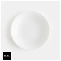 在飛比找momo購物網優惠-【HOLA】麻之葉餐盤16.8cm白