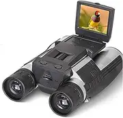 Monoculars Telescope High Power 1080p Digital Camera 2.0" LCD 12x32 Black Binoculars Telescope Folding with Built-in Digital Camera Full Hd Binoculars