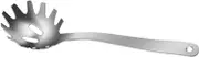 WATIIFUFU Metal Pasta Scoop Noodle Cooking Tool Spaghetti Spoon Pasta Serving Fork Spoon for Kitchen