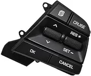 LUMIXE Car Cruise Control Button, for Hyundai, for Solaris, for Accent 1.6L 2017 2018 Car Multifunction Steering Wheel Cruise Volume Control Button Switch 96700-F2210 Car Steering Wheel Switch Button