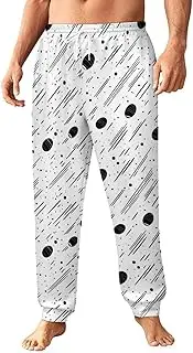 [Generic] Men's Sweatpants, Whistle and Rugby Pattern-27, Polyester Joggers, Sweatpants Jogging Pants for Workout Running
