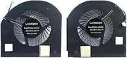 LAOKOEN New Replacement Cooling Fans for DELL Precision 17 7730 M7730 7740 M7740 Series NS85C14-17G25 NS85C15-17G26 MG75090V1-C140-S9A MG75090V1-C150-S9A DC5V 0.4A Fan