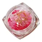 2 Box Nail Sakura Glitter Light-reflective Diy Fairy Cherry Flower Petals Nail