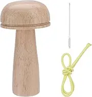 Mushroom Darner, Socks Damning Mushroom, Wooden Mushroom Mushroom Daner for Wooden Mushrooms for Socks, A Cute Sewing Tool for Repair of Sewing Machines, Hats, Trousers and Sweaters with Strong