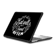MacBook Air 13-inch (M2 - M4) Impact Case Eat well Travel often