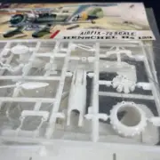 70s Model Airplane bagged AIRFIX 1/72 SCALE MODEL KIT NO.136 HENSCHEL HS 123 NOS