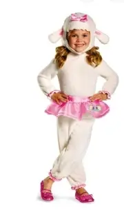 Disguise Disney Junior Doc Mcstuffins Lambie Child Costume 3T-4T B2715