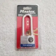 Master Lock Long Shackle Padlock 1DLJ 2-1/2" Tough Under Fire