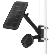 2 in 1 Pole/ Railing Mount for Arlo Pro 4/3,Arlo Ultra,eufyCam & solar panel