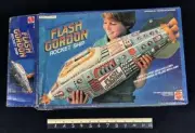 Vintage Flash Gordon Inflatable Rocket Ship Mattel Complete 1979