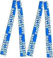 4pcs Helmet Streamers Bike Fringe Bicycle Helmet Decorative Streamers Kids Helmet Tassel Scooter Ribbon Braid Child