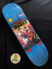 RARE Jim Greco Bad Dudes Skateboard Deck Jeremy Klein Jk Industries HOOK-UPS