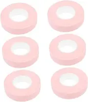 WOONEKY 6 Roll Eyelash Extension Tape Set Non-woven Fabric Lash Tape for Eyelid Diy Lash Extensions Mascarra Guard
