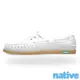 NATIVE HOWARD 船型鞋懶人鞋白色男女鞋 NO. 11101100-1955