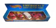 SEALED Mattel Hot Wheels 1987 Emergency Team 5 Pack 3870 RARE NEW IN BOX !!