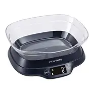 Acurite Digital Scale w/ Bowl & Backlight 1g/5kg (Black)