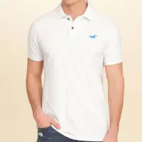 在飛比找Yahoo奇摩購物中心優惠-Hollister HCO 短袖 POLO 白色 1625