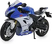 TURBO CHALLENGE - Motorcycle Suzuki GSXR 1000 – Blue – Licence – 029932 – 1/12 – Freewheel – from 3 Years