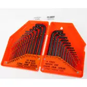 Metric Imperial Allen Wrench Set L Shape Ball End Hex Key Bike Repair grqal