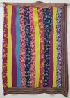 Handmade Patchwork Kantha Stitch Quilt or Rug/Made with more then 10000 Stitch.