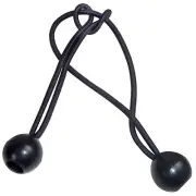 Bungee Cord, Black, 8-In., 25-Pk. -06345