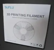SUNLU 3D Printing Filament Uniform Diameter Tolerance 0.02 mm BLACK