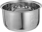 ULTECHNOVO Nonstick Stainless Steel Inner Pot for Electric Rice Cookers Compatible Replacement Tank for Various Brands Even Cooking and Easy Cleanup