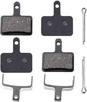 Best Tek Bike Brake Pads, Disc Brake Pads for Shimano M315 M355 M515 M525 C501 C601 M375 M395 M415 M416 M446 M465 M475 M485 M486 and Replacement Other Same Desgin Bicycle Disc Brake Pads (2 Pairs)
