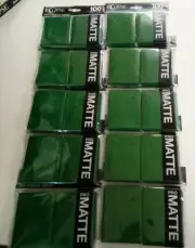 1000 Ultra Pro Eclipse Dark Green Pro Matte Deck Protector Sleeves Brand New