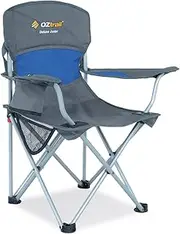 OZtrail Deluxe Junior Chair, Blue