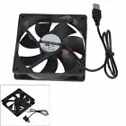 10sets 120mm USB5V Case Computer PC CPU Cooler Cooling Fan Anti-noise Silent