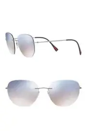 Prada Sport PS 50TS 5AV-5RO SPS50T Pilot Sunglasses