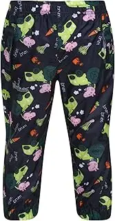 [REGATTA] Kids Toddler Peppa Pig Waterproof Pack-It Overtrousers - Navy - 5-6Y