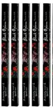 Black Opium x 40 Incense Sticks, KAMINI best value on ebay