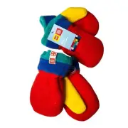 LEGO x Target Baby Color Block Fleece Mittens Sz 12-24 1 Pair Outdoor Winter