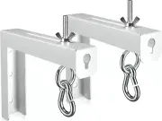 Universal Projector Screen Wall Mount L-Brackets Hanging Ceiling Mount, 6 Inch A