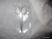 NEW Hoffritz Manicure Salon Nail Scissors Nose Hair 3.5" HIgh Quality Made Italy