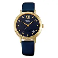 在飛比找蝦皮商城優惠-ORIENT東方錶 女永恆耀眼時尚機械錶 絹布錶帶款 藍色 