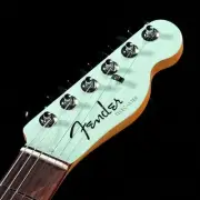 Fender American Ultra Luxe Telecaster Rosewood Transparent Surf Green Safe deliv