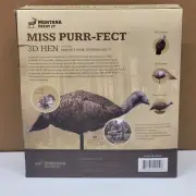Montana Miss Purr-Fect 3D Hen Turkey Decoy ~ 3 Poses In One