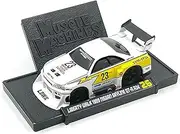 1999 Nissan Skyline GT-R R34 Super Silhouette #23 White with Graphics Liberty Walk 1/64 Diecast Model Car