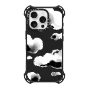 iPhone 16 Pro Bounce Case MagSafe Compatible cloud-b&w