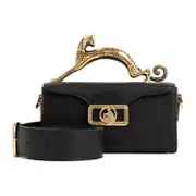 [Lanvin] Lanvin-Black Leather Nano Pencil Cat Bag-Donna OS OS