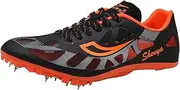 [SDEQA] Spikes Track & Field Shoes for Mens Aldult Spike Running Sneakers Breathable Lightweight Athletic Jumping Shoes