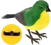 Kisangel Voice-Activated Bird Toy Electric Singing Chirping Bird Decorative Model